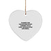 Classic Car Collecting Gifts for Men - Heart Ornament for Husband's Garage, Funny Quote 'Classic Car Collecting Is Not A Hobby. It's A Post-apocalyptic Life Skill.' - Image 1