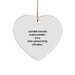 Funny Leather Tooling Gifts from Men to Women, Heart Ornament for Leather Tooling Hobbyists, Funny Christmas Unique Gifts for Family, Friends, Coworkers - Image 1