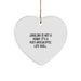 Funny Juggling Heart Ornament Gifts for Juggling Enthusiasts, Men, Women, Friends, Coworkers, Family - Juggling Is Not A Hobby. It's A Post-apocalyptic Life Skill. - Image 1