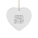 Funny Backpacking Gifts, Heart Ornament for Christmas Unique Gifts from Friends to Friends, Backpacking Men Women Family - Image 1