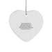 Funny Art Collecting Heart Ornament Gifts from Men for Women, 'Art Collecting Started Out As A Harmless Hobby', Christmas Unique Gifts - Image 1