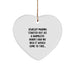 Funny Jewelry Making Gifts for Friends from Women with Funny Quote and Heart Ornament Christmas Decoration - Image 1