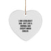 Funny Biologist Dad Gifts for Him - Heart Ornament, Cool Christmas Unique Presents from Dad to Biologist Son or Husband - Image 1