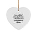 Funny Chef Dad Heart Ornament Gifts from Family, Perfect Christmas Unique Gifts for Chef Men - Image 1