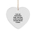 Funny Executive Christmas Unique Gifts from Dad for Executive Men, Heart Ornament for Executive Fathers - Image 1