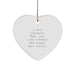Counselor Mom Gifts from Friends - Funny Counselor Heart Ornament, Heart Shaped Christmas Unique Gifts for Counselor - Image 1