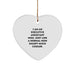 Executive Assistant Mom Heart Ornament Gifts from Friends, Executive Assistant Christmas Unique Gifts, Heart Ornament Executive Assistant Mom Quote - Image 1