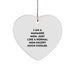 Funny Manager Mom Heart Ornament Gifts from Friends and Family for Manager Christmas Unique Presents - Image 1