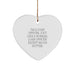 Funny Loan Officer Gifts from Friends - 'I'm A Loan Officer. Just Like A Normal Loan Officer Except Much Hotter.' Heart Ornament for Loan Officers on Christmas - Image 1