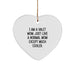 Valet Mom's Heart Ornament, Funny Quote, Gifts from Mom to Valet Dad, Christmas Unique Gifts for Him - Image 1