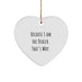 Funny Dealer Heart Ornament Gifts from Men, Women or Friends for Dealer, Men, Women, Christmas Unique Gifts - Image 1