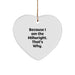 Funny Millwright Heart Ornament Gifts from Friends for Christmas Unique - Image 1