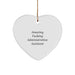Funny Administrative Assistant Gifts from Men to Christmas Unique Gifts for Heart Ornament Lovers - 'Amazing F--king Administrative Assistant' Quote - Image 1