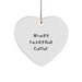 Funny Mail Carrier Heart Ornament Gifts from Friends for Mail Carrier with Amazing F--king Mail Carrier Quote - Unique Christmas Unique Gifts for Men - Image 1