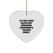Funny Assistant Principal Heart Ornament Gifts from Men to Assistant Principals for Christmas Unique Presents - Image 1