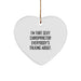 Sexy Chiropractor Gifts for Men, Funny Heart Ornament, Christmas Unique Gifts from Friends, Funny Chiropractor Decorations - Image 1