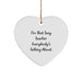 Funny Teacher Gift Ideas, Sexy Teacher Heart Ornament, Christmas Unique Gifts from Friends to Teachers - Image 1
