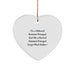 Funny Assistant Principal Heart Ornament, Gifts from Friends, Perfect Unique Gifts for Assistant Principals on Christmas - Image 1