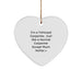 Funny Carpenter Heart Ornament Gifts from Friends for Men - Christmas Unique Gifts for Him - Image 1
