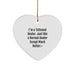 Funny Dealer Gifts, Heart Ornament for Men, Women, Friends, and Family from I'm A 'Tattooed Dealer' - Unique Christmas Memorable Presents - Image 1