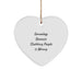 Funny Genealogy Heart Ornament Gifts from Family, Gifts for Genealogy Enthusiasts, Christmas Unique Ornaments - Image 1