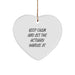 Funny Actuary Gifts from Friends for Actuary Men - Keep Calm And Let The Actuary Handle It Christmas Unique Gifts - Image 1