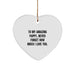 Funny Heart Ornament Gifts for Pappy, From Family to Family, Christmas Unique Presents - Image 1