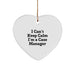 Funny 'I Can't Keep Calm I'm A Case Manager' Christmas Unique Gifts from Family for Case Manager - Image 1