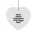 'Home Science Experiments' Gifts from Family for Home Science Experiments Enthusiasts, Heart Ornament for Christmas - Image 1