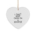 Funny I'm a Roofer Heart Ornament Gifts from Friends to Roofer Men at Christmas Unique Gifts - Image 1