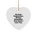 Funny Stepmother Gifts from Men - Heart Ornament with My Dear Stepmother, Always Remember How Much I Love You. Quote, Christmas Unique Gifts for Stepmother - Image 1