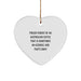Funny Australian Cattle Dog Christmas Unique Gifts, Heart Ornament for Parents and Aussie Dog Lovers, Proud Aussie Cattle Dad, Unique Gifts from Men to Women, Friends and Family - Image 1
