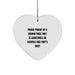 Funny Bichon Frise Dog Mom Gifts from Friends, Unique Christmas Unique Gifts for Bichon Frise Dog Owners, Heart Ornament - Image 1