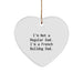 French Bulldog Dad Funny Gifts for Christmas, Heart Ornament for Him, Gifts from Dad to French Bulldog Lover - Image 1