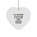 Cavalier King Charles Spaniel Dog Christmas Unique Gifts from Family - All You Need Is Love And A Cavalier King Charles Spaniel Heart Ornament - Funny Dog Lover Decor - Image 1