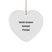 World's Greatest Assistant Principal Gifts for Christmas, Heart Ornament from Friends, Gift for Assistant Principal - Image 1