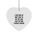 Funny Advisor Gifts from Friends to Favorite Advisors, Heart Ornament for Men, Christmas Unique Gifts for Women - Image 1