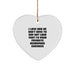 Funny Aerospace Engineer Gifts for Men from Friends, Heart Ornament with 'I Love How We Don't Have To Say Out Loud That I'm Your Favorite Aerospace Engineer' Quote, Christmas Unique Gifts - Image 1