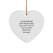 Funny Marketing Manager Gifts, Heart Ornament, Gifts from Friends for Marketing Manager, I Love How We Don't Have To Say Out Loud That I'm Your Favorite Christmas Unique Gifts - Image 1