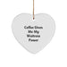 Funny Waitress Heart Ornament Gifts from Men to Waitress for Christmas Unique Gift Ideas - Image 1