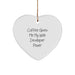 Funny Web Developer Heart Ornament Gifts for Men from Coworkers - Coffee Gives My Web Developer Power - Image 1