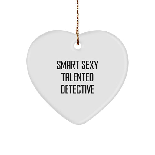 Funny Quote Detective Smart Gifts from Men for Women Christmas Unique Gifts - Image 1
