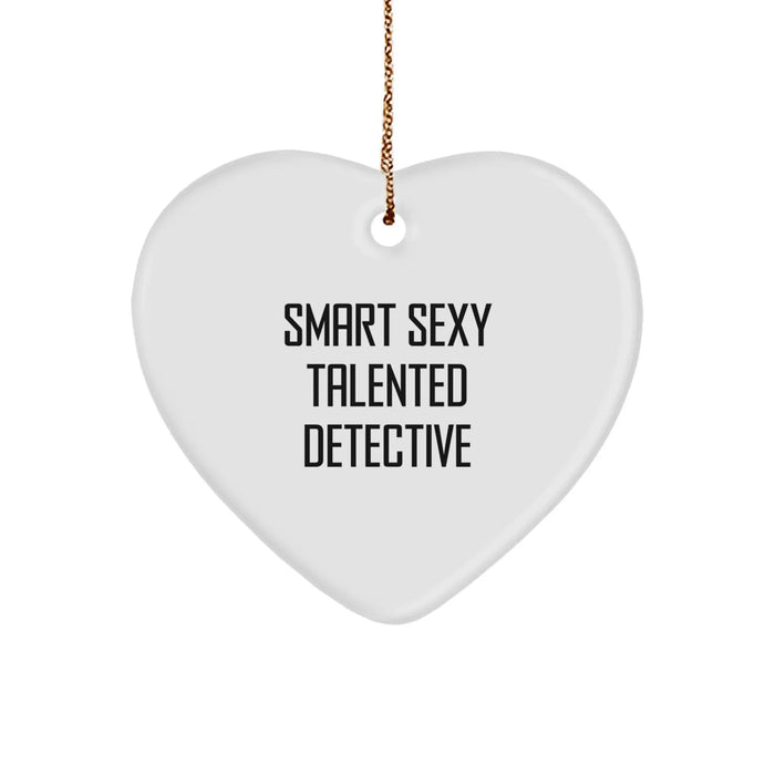 Funny Quote Detective Smart Gifts from Men for Women Christmas Unique Gifts - Image 1