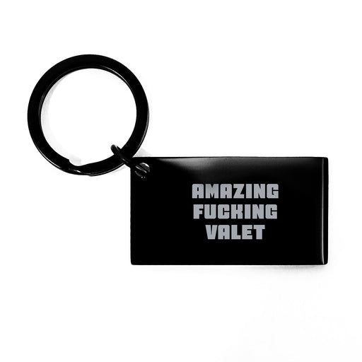 Funny Valet Keychain Gifts for Him, Amazing Keychain for Valet Enthusiasts, Graduation Unique Gifts from Friends - Image 1