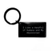 Abyssinian Cat Funny Quote Keychain Gifts from Family to Friends - Image 1