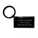 Abyssinian Cat Keychain Gifts from Dad to Abyssinian Cat Lover - Funny Quote Keychain for Christmas Unique Gifts - Image 1
