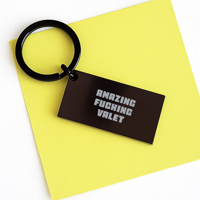 Funny Valet Keychain Gifts for Him, Amazing Keychain for Valet Enthusiasts, Graduation Unique Gifts from Friends - Image 3