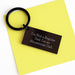 Abyssinian Cat Keychain Gifts from Dad to Abyssinian Cat Lover - Funny Quote Keychain for Christmas Unique Gifts - Image 3