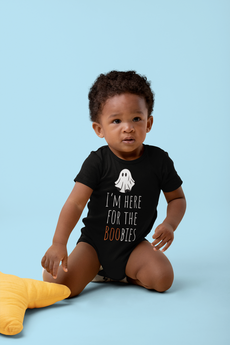 Baby Onesie, Halloween Boobies Bodysuit, Infant Halloween Costume, Funny Baby Outfit, Infant Halloween Apparel, Halloween Baby Gift