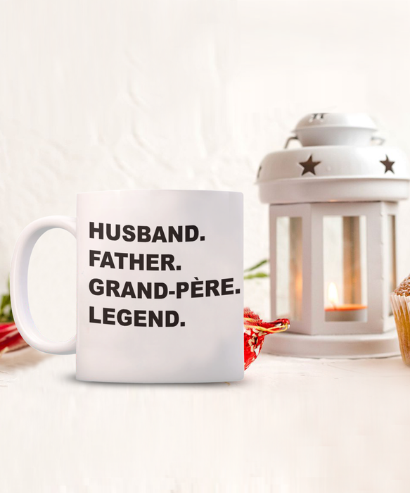 Perfect Grand-pere Gift, Grand-pere Coffee Mug, Grand-pere Christmas, Grand-pere Birthday, Valentines Day, Awesome Grand-pere, New Grand-pere